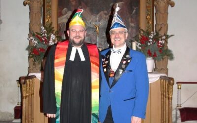 Dritter karnevalistischer Gottesdienst der Sondershäuser Karnevalsvereine in der Trinitatiskirche Sondershausen